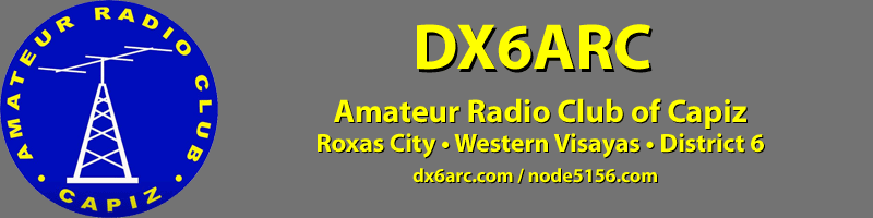 DX6ARC - Amateur Radio Club of Capiz - dx6arc.com - node5156.com